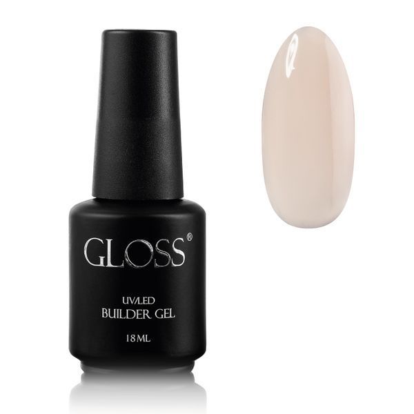 Билдер гель Builder Gel GLOSS Sand, 18 мл (нежный бежевый) 56388 фото