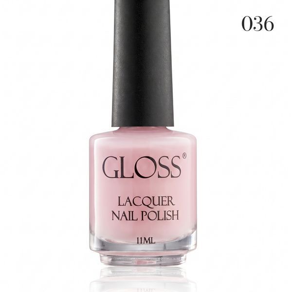 Лак для нігтів Lacquer Nail Polish GLOSS 036 (френч рожевий нюд), 11 мл 5728413 фото