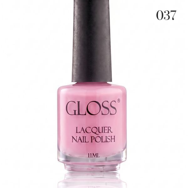 Лак для нігтів Lacquer Nail Polish GLOSS 037 (френч рожевий), 11 мл 5728414 фото