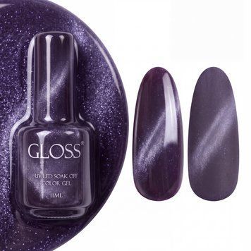 Гель-лак кошачий глаз Cat eye 10, 11 мл (пурпурный) 547211 фото