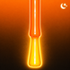 Люминесцентный гель-лак Orange Elf, 11 мл (оранжевый) 092108 фото 1