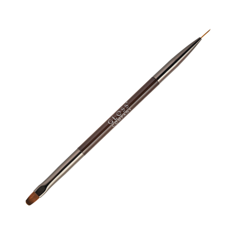 Dual-ended brush GLOSS 1 (long/rounded)