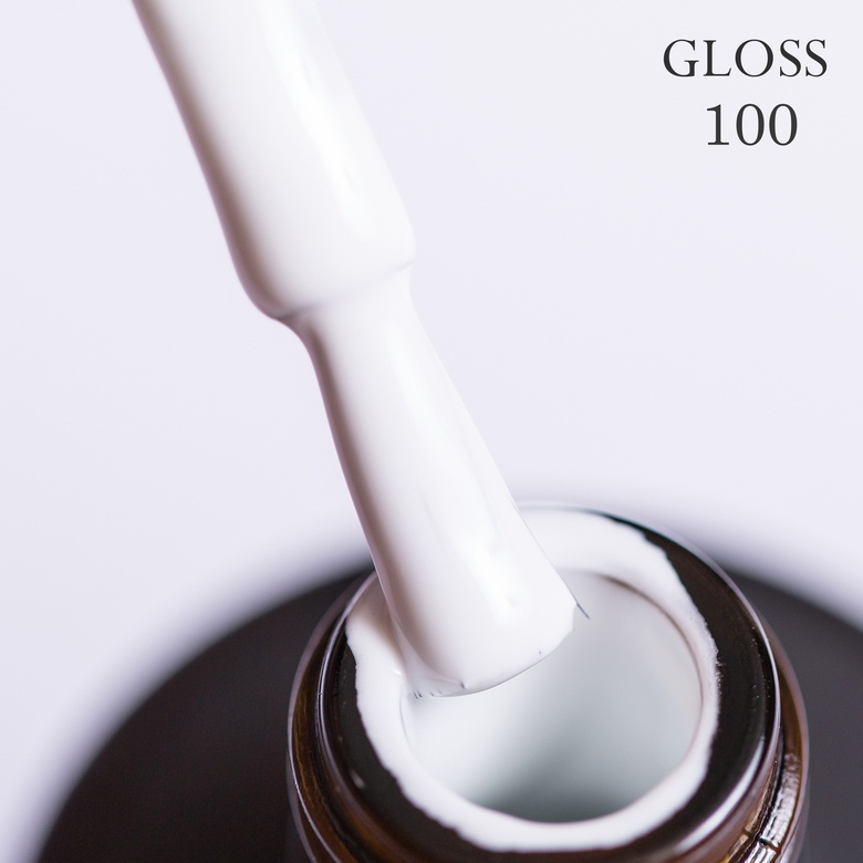Гель-лак GLOSS 100 (белый), 11 мл