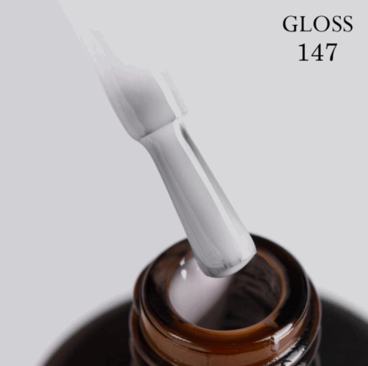 Гель-лак GLOSS 147 (молочный), 11 мл