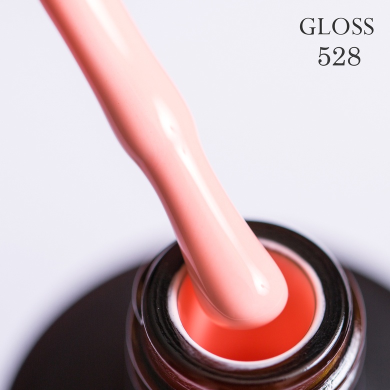 Гель-лак GLOSS 528 (світло-рожевий), 11 мл