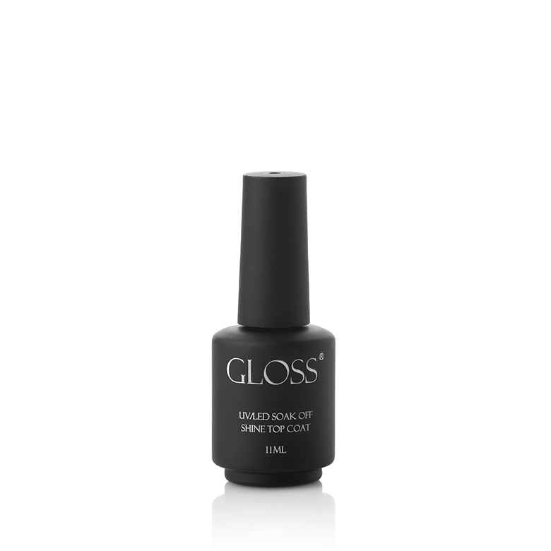 Top coat without sticky layer with flicker GLOSS Shine Top Coat, 11 ml