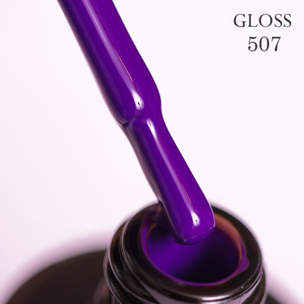 Гель-лак GLOSS 507 (ярко-фиолетовый), 11 мл