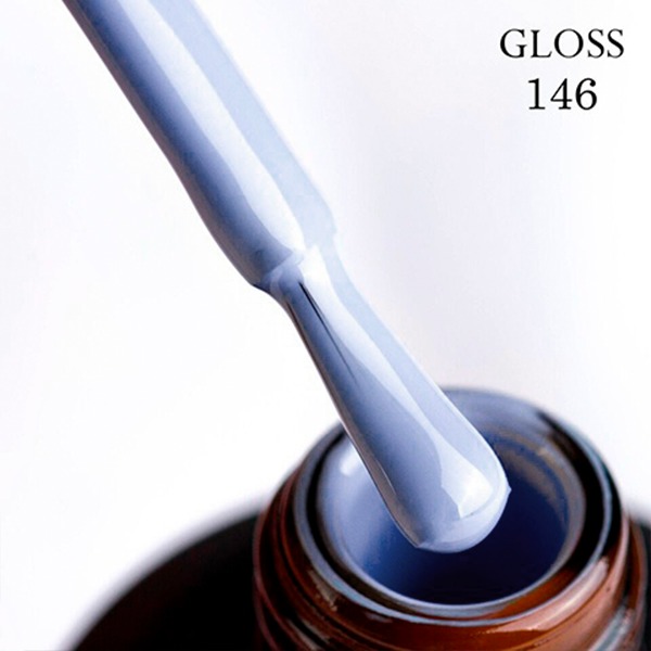 Гель-лак GLOSS 146 (голубой), 11 мл